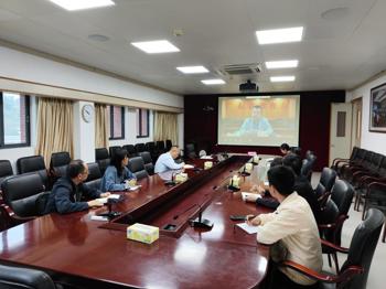 碧桂园职院参加全省职业院校实习管理视频会议